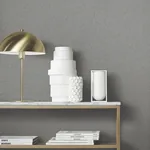 York Designer Series Hudson Pewter Hammered Metal Wallpaper - SKU MA34957