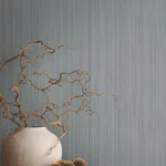 York Designer Series Indra Grey Striated Wallpaper - SKU MA35839