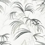 York Designer Series Inky Palms Black Peel & Stick Wallpaper - SKU PSW1611RL