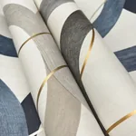 York Designer Series Interlock Light Taupe Peel & Stick Wallpaper - SKU PSW1418RL