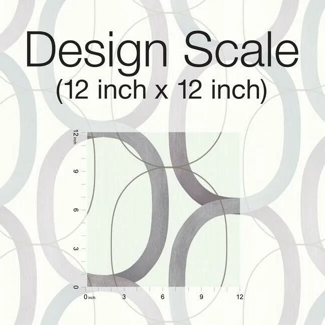 York Designer Series Interlock Plum Wallpaper - SKU OS4216