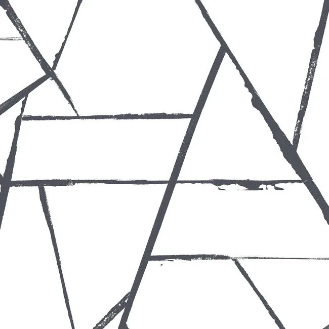 CC1295 | Intersect Black Wallpaper