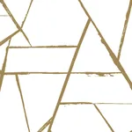 York Designer Series Intersect Gold Metallic Wallpaper - SKU CC1294