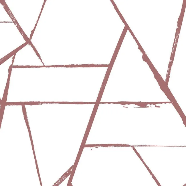 CC1291 | Intersect Spice Red Wallpaper