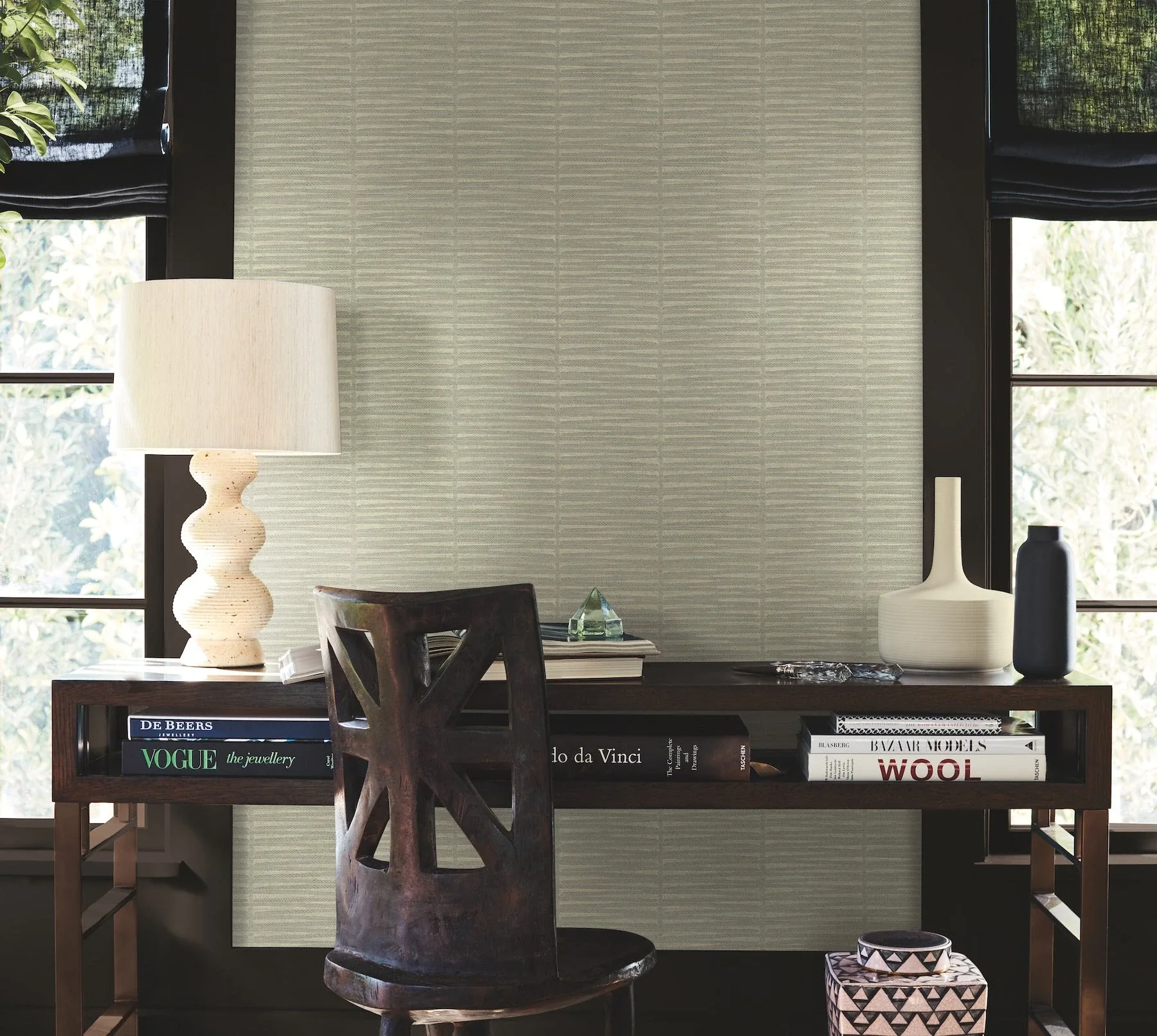 York Designer Series Iringa Linen Wallpaper - SKU AB3053