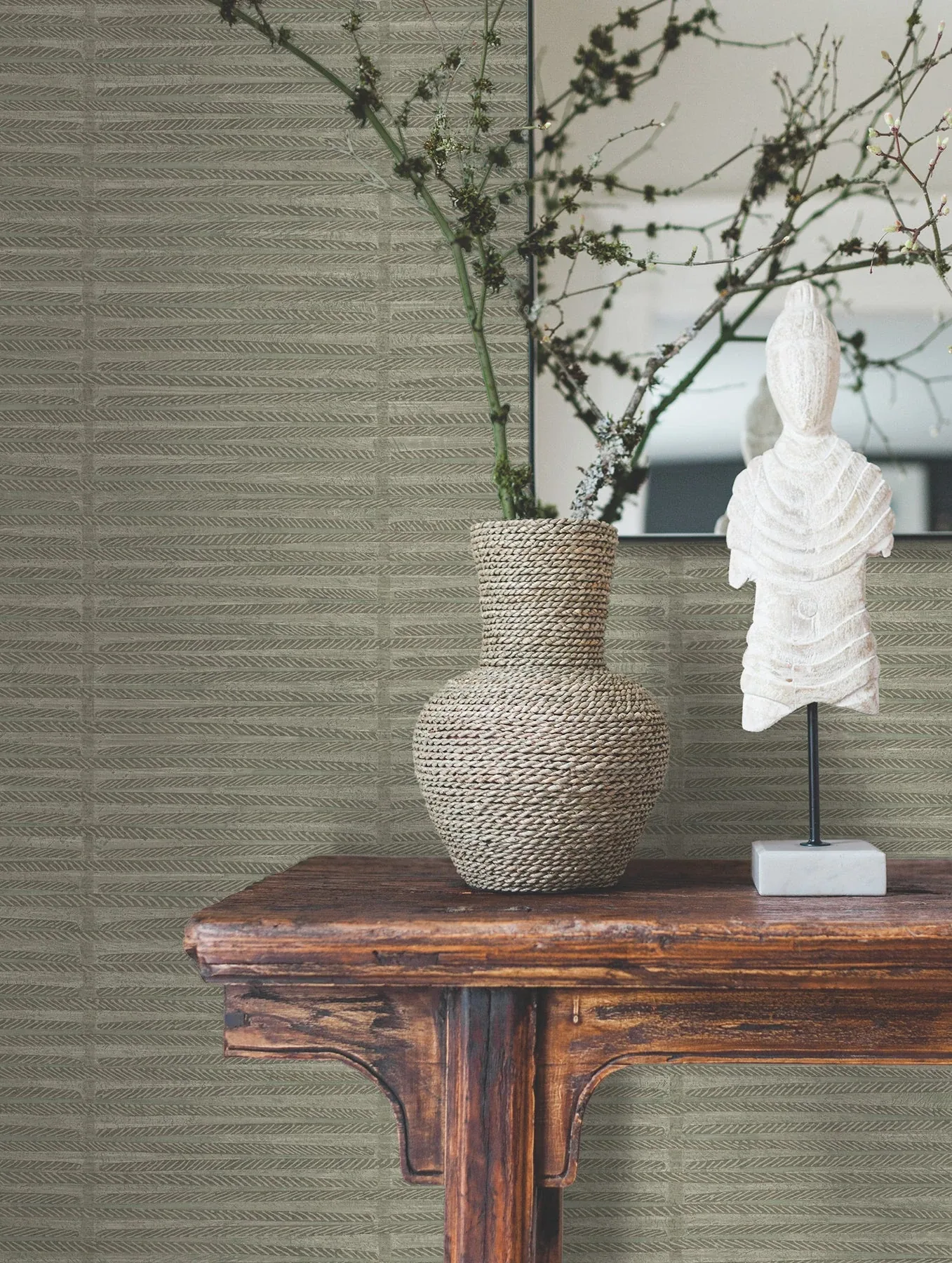 York Designer Series Iringa Sage Wallpaper - SKU AB3051