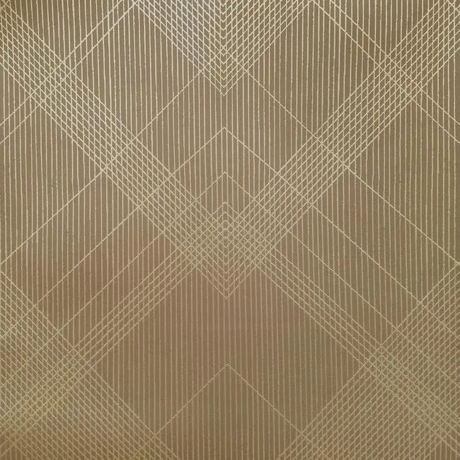 CA1591 | Jazz Age Brown Wallpaper