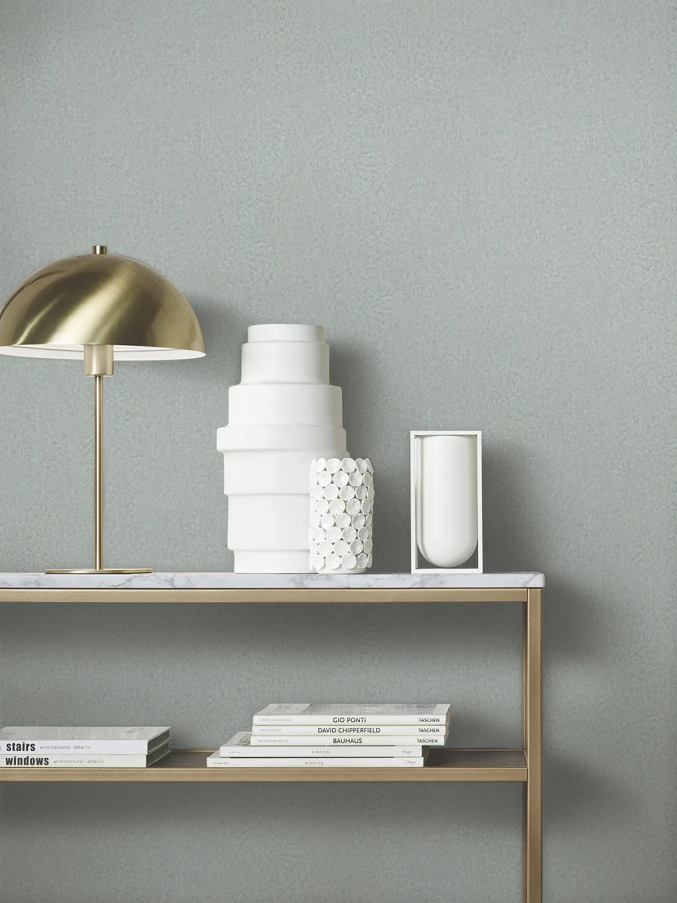 York Designer Series Jemma Aqua Distressed Wallpaper - SKU MA35543