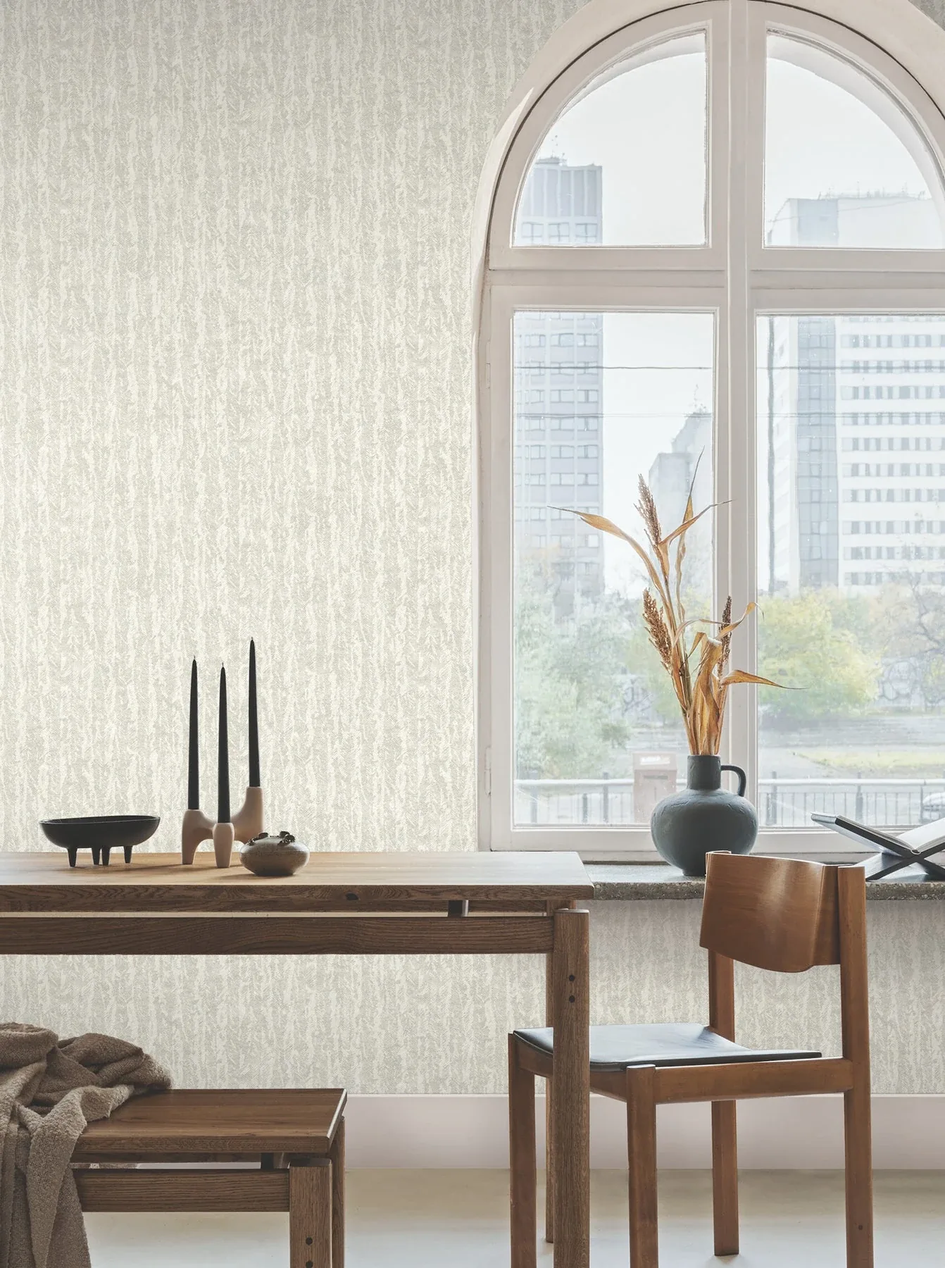 York Designer Series Juju Putty Wallpaper - SKU AB3071