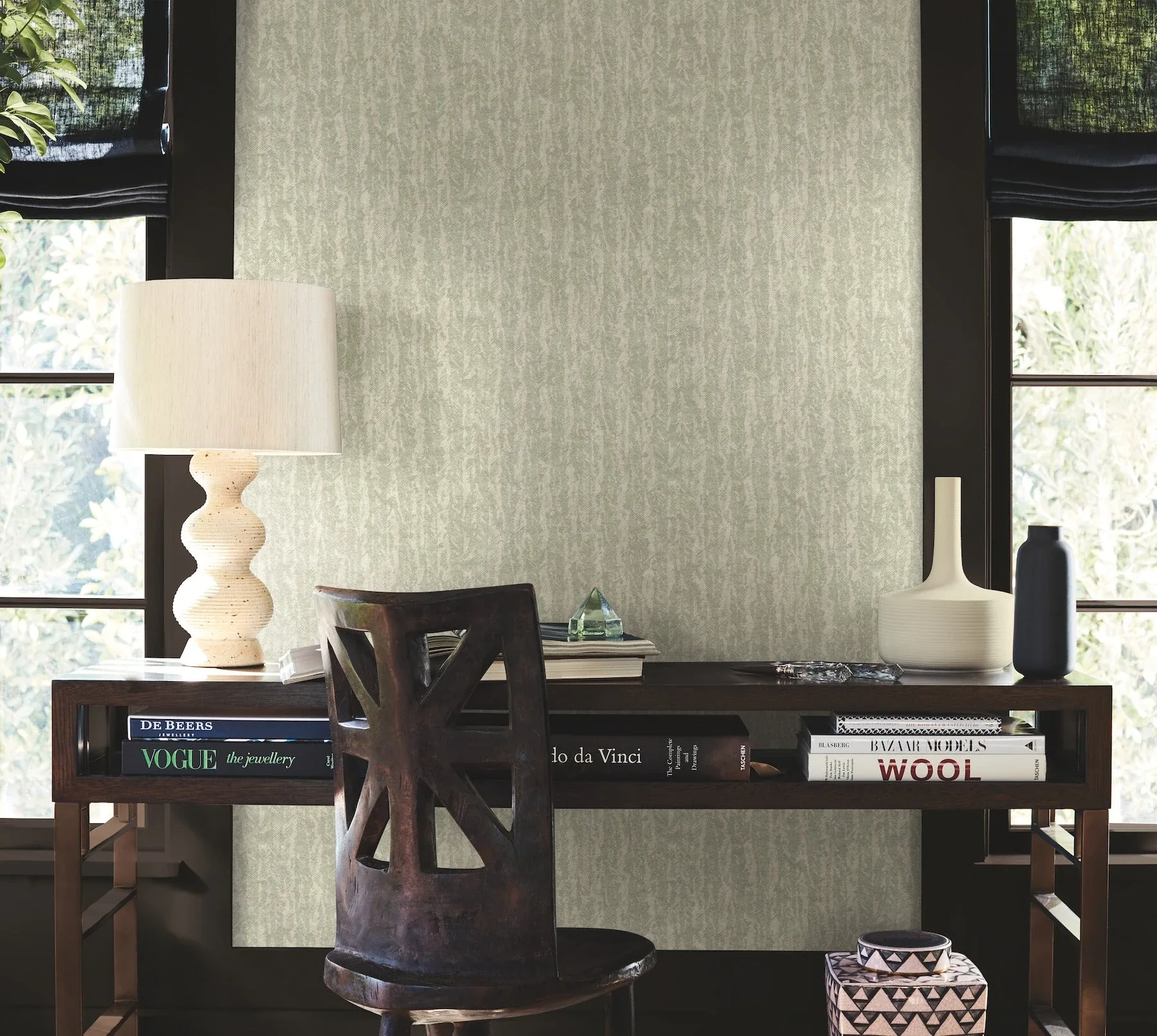 York Designer Series Juju Sage Wallpaper - SKU AB3074