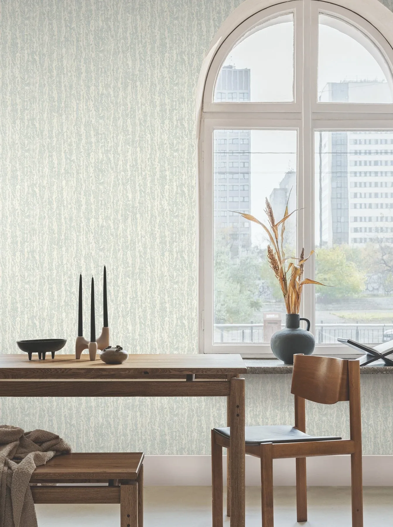 York Designer Series Juju Sky Blue Wallpaper - SKU AB3072