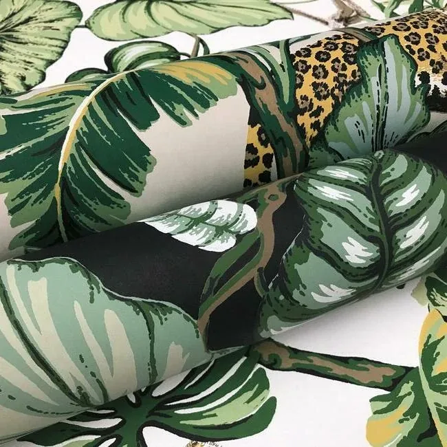 York Designer Series Jungle Cat Beige Wallpaper - SKU HO2144