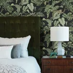 York Designer Series Jungle Cat Black Wallpaper - SKU HO2143