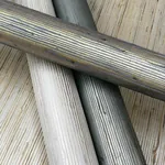 York Designer Series Jute Gold & Blue Metallic Wallpaper - SKU OS4326