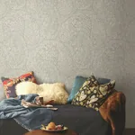 York Designer Series Kashmir Dreams Paisley Pink Wallpaper - SKU BO6653