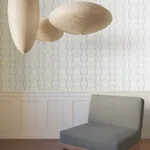 York Designer Series La Broderie Sky Blue Wallpaper - SKU LM5374