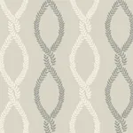 York Designer Series Laureate Grey Vine Trellis Wallpaper - SKU VP1323