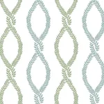 York Designer Series Laureate Light Green Vine Trellis Wallpaper - SKU VP1321