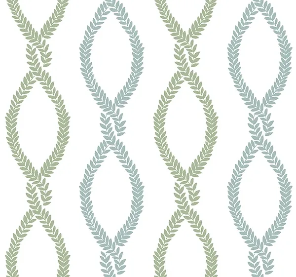 VP1321 | Laureate Light Green Vine Trellis Wallpaper