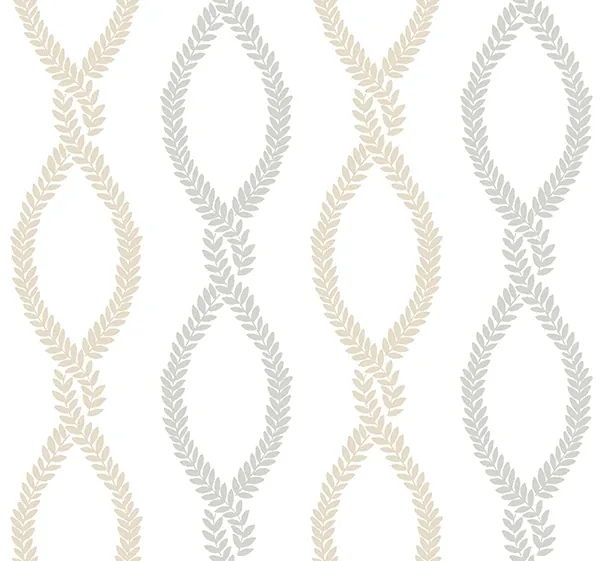 VP1322 | Laureate Neutral Vine Trellis Wallpaper