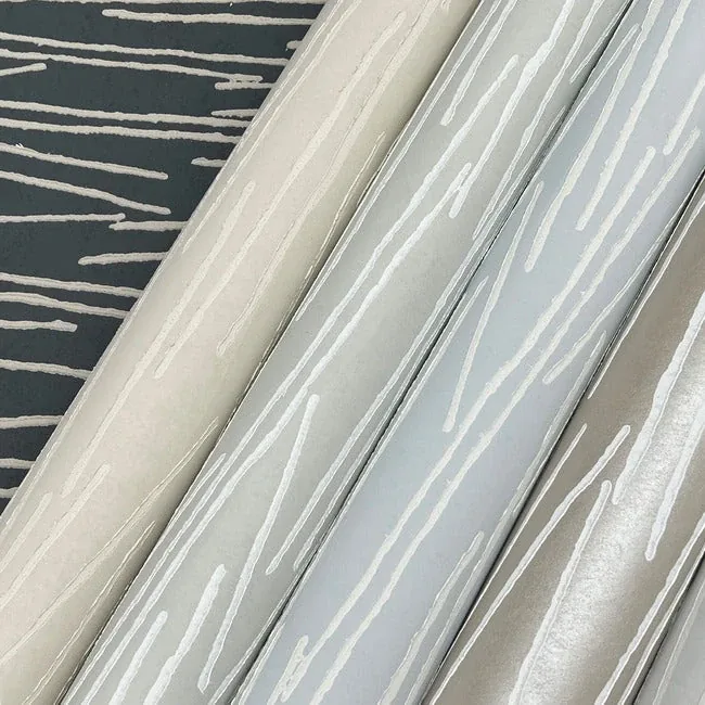 York Designer Series Line Horizon Pearl Wallpaper - SKU EV3930