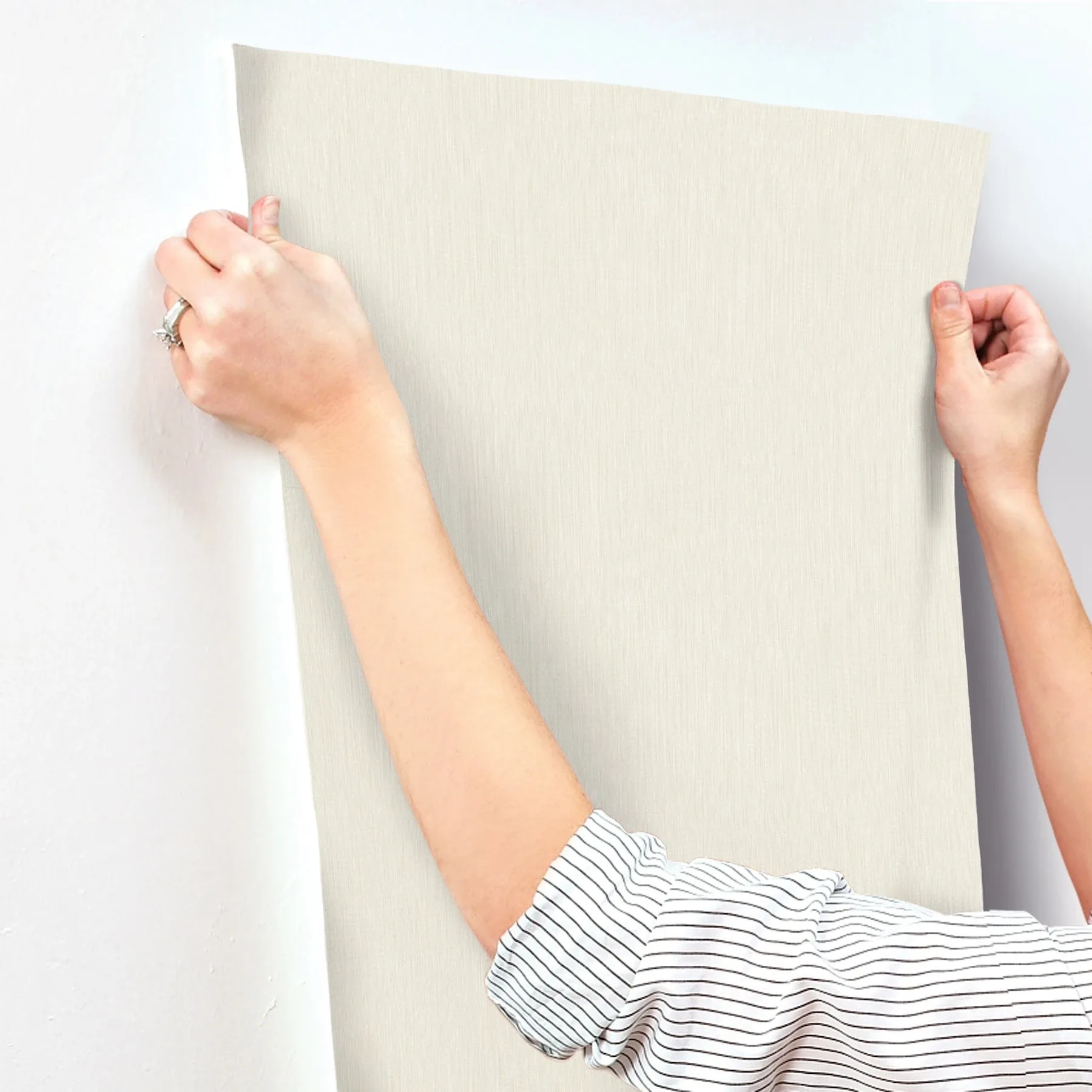 York Designer Series Linen Cream Wallpaper | Wallpaper Twins York Designer Series Linen Cream Wallpaper - SKU MI10590