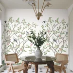 York Designer Series Lingering Garden White Wall Mural | Wallpaper Twins York Designer Series Lingering Garden White Wall Mural - SKU MU0317M