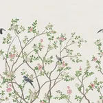 York Designer Series Lingering Garden White Wall Mural | Wallpaper Twins York Designer Series Lingering Garden White Wall Mural - SKU MU0317MSISAL