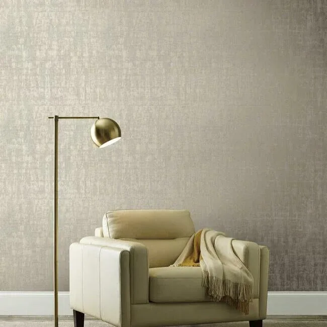 York Designer Series Liquid Metal Taupe Wallpaper - SKU KT2132