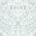 York Designer Series Lockwood Damask Light Blue Wallpaper | Wallpaper Twins York Designer Series Lockwood Damask Light Blue Wallpaper - SKU AC9192