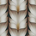 York Designer Series Lotus Light Stripe Black Wallpaper - SKU EV3954