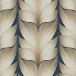 York Designer Series Lotus Light Stripe Navy Wallpaper | Wallpaper Twins York Designer Series Lotus Light Stripe Navy Wallpaper - SKU EV3956