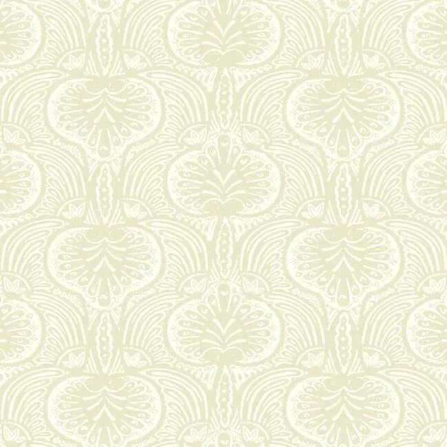 HO2154 | Lotus Palm Beige Wallpaper