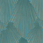 York Designer Series Lumiere Teal Deco Geo Wallpaper | Wallpaper Twins York Designer Series Lumiere Teal Deco Geo Wallpaper - SKU MA35850
