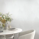 York Designer Series Lumiere White Deco Geo Wallpaper - SKU MA35845