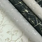 York Designer Series Luminous Branches Black & Gold Wallpaper - SKU DD3811