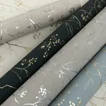 York Designer Series Luminous Branches Blue & Gold Wallpaper | Wallpaper Twins York Designer Series Luminous Branches Blue & Gold Wallpaper - SKU DD3813