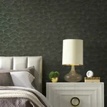 York Designer Series Luminous Gingko Grey Wallpaper | Wallpaper Twins York Designer Series Luminous Gingko Grey Wallpaper - SKU CI2336