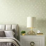 York Designer Series Luminous Ginkgo White & Cream Wallpaper | Wallpaper Twins York Designer Series Luminous Ginkgo White & Cream Wallpaper - SKU CI2335