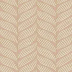 York Designer Series Luminous Leaves Blush & Gold Wallpaper - SKU MD7161