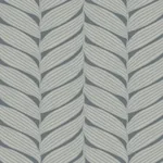 York Designer Series Luminous Leaves Charcoal & Silver Wallpaper - SKU MD7163