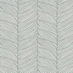 York Designer Series Luminous Leaves Spa & Silver Wallpaper - SKU MD7165