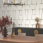 York Designer Series Malia Black & White Wallpaper - SKU ZA8051