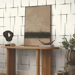 York Designer Series Malia Black & White Wallpaper - SKU ZA8051