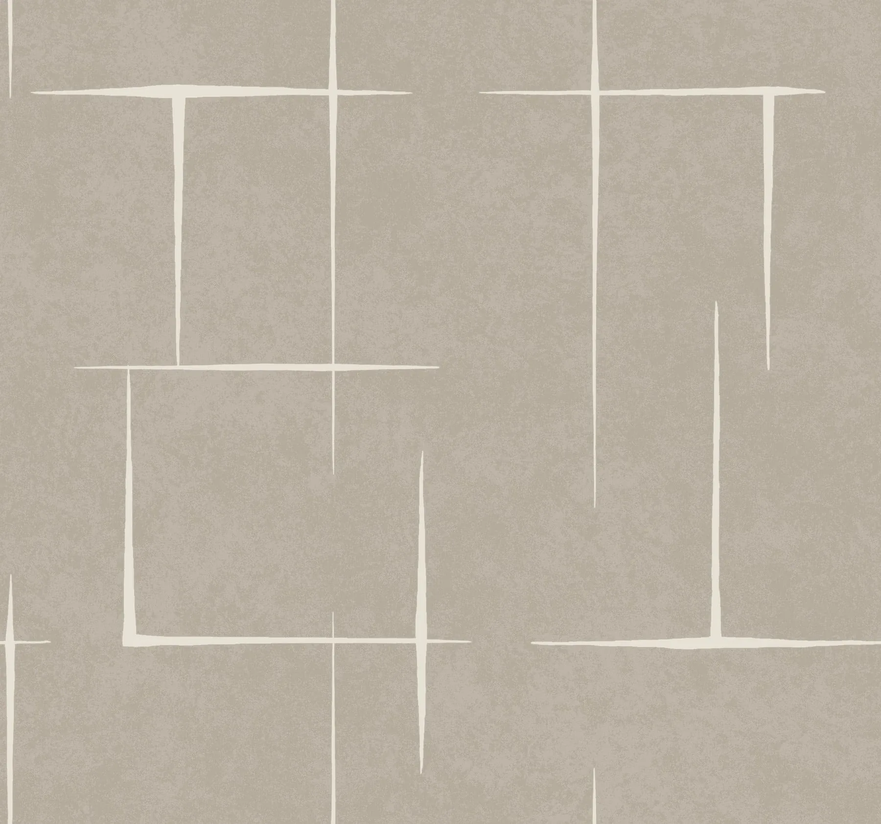 York Designer Series Malia White & Taupe Wallpaper - SKU ZA8052