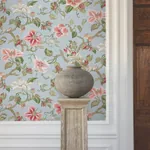 York Designer Series Marguerite Vine Blue Wallpaper - SKU GT4512