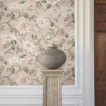 York Designer Series Marguerite Vine Blush Wallpaper - SKU GT4511