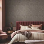 York Designer Series Marquetry Taupe Tile Wallpaper - SKU MA35511