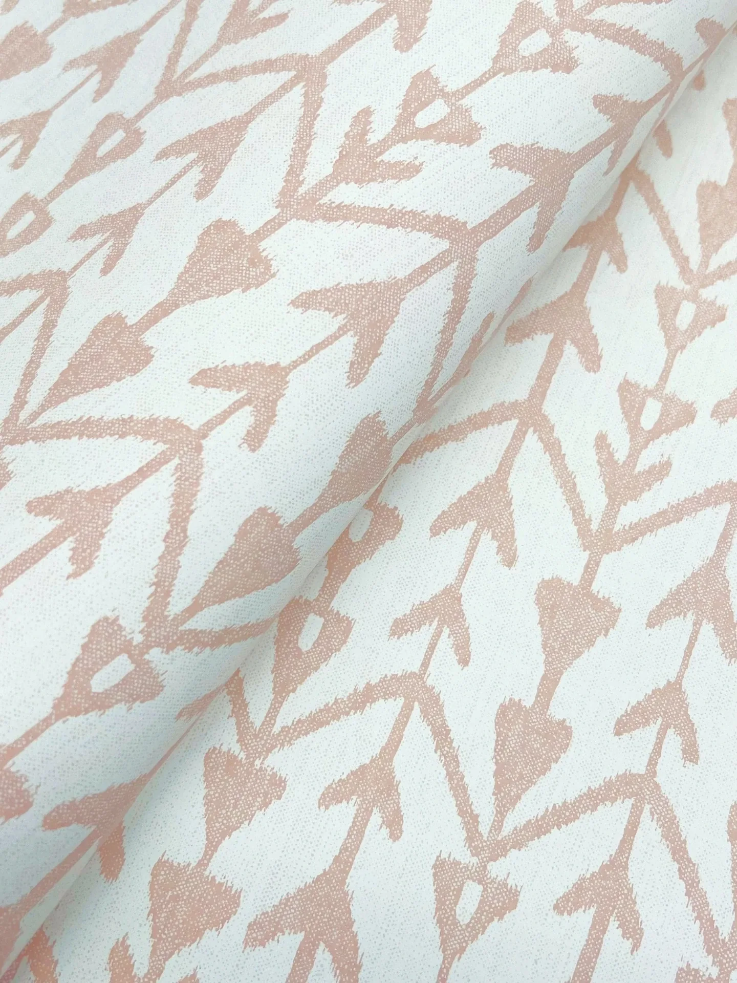 York Designer Series Martigue Stripe Blush Wallpaper - SKU LM5386