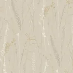 York Designer Series Meadow Splendor Neutral Botanical Wallpaper - SKU LL3239